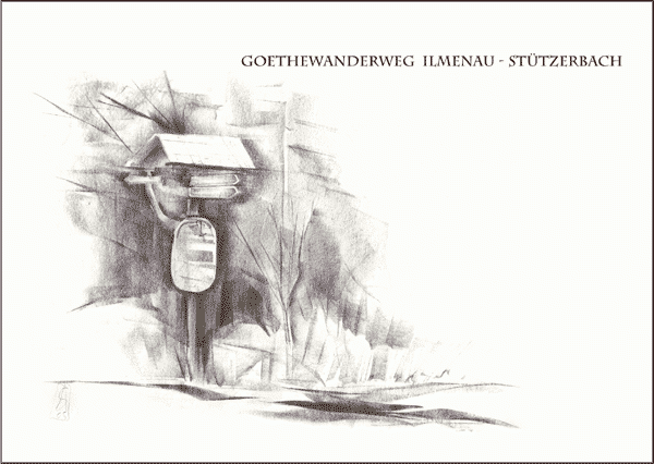 Goethwanderweg Ilmenau - Stützerbach