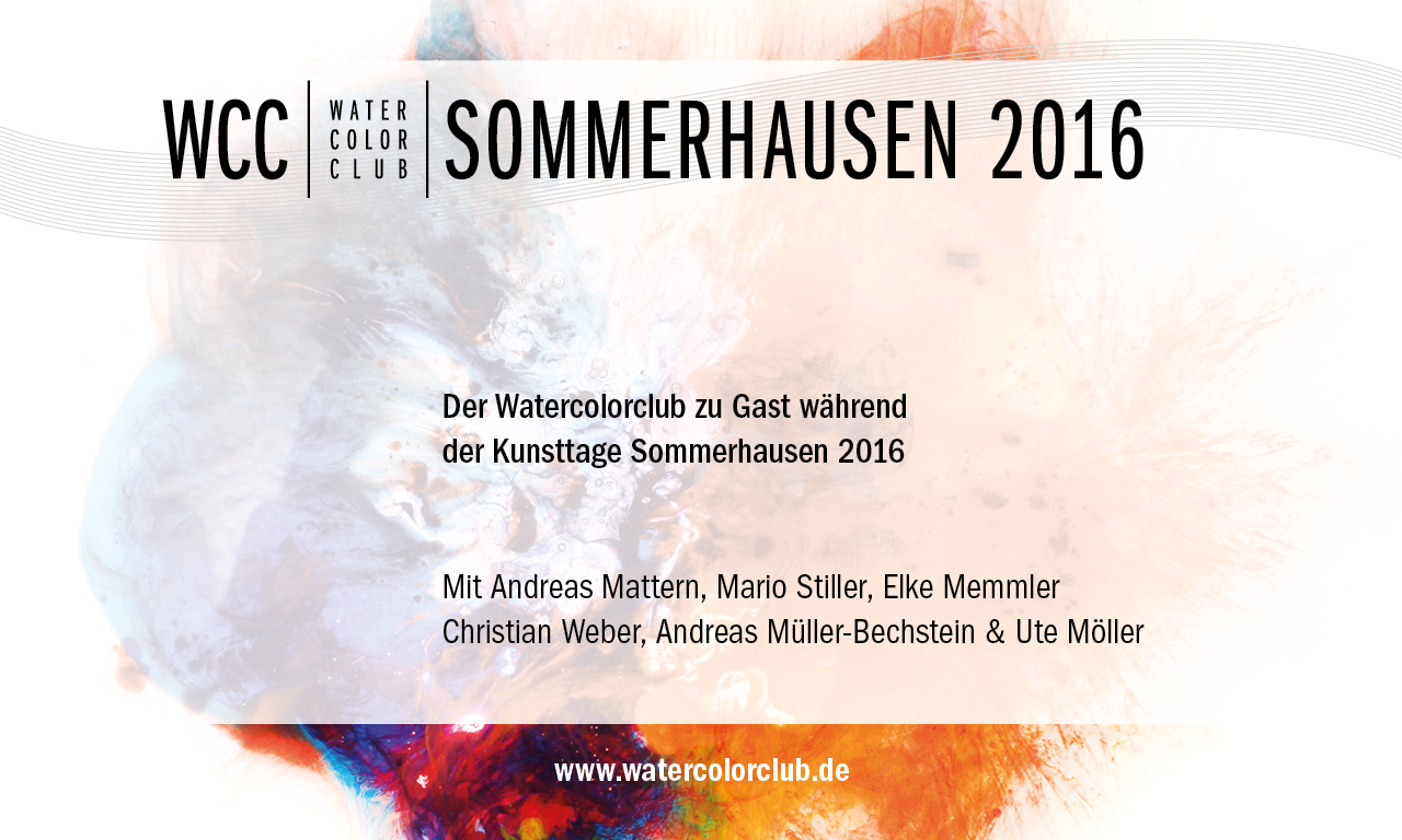Watercolorclub in Sommerhausen | Kunsttage