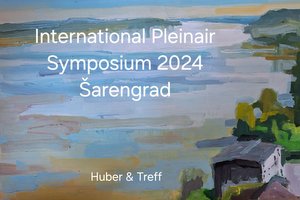 International Pleinair Symposium 2024 | Sarengrad, easternmost tip of Croatia | Painting: Patrice Rouzière (Fr), 2024