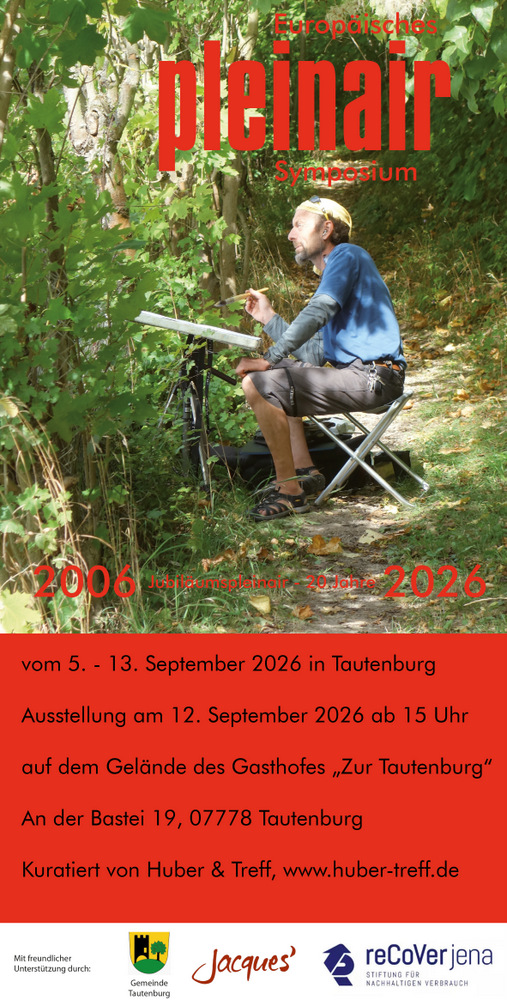 International Pleinair Symposium 2026 | Tautenburg, germany