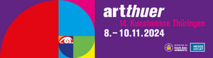 artthuer - Kunstmesse Thüringen 2024 | 8. bis 10. November 2024 Messe Erfurt