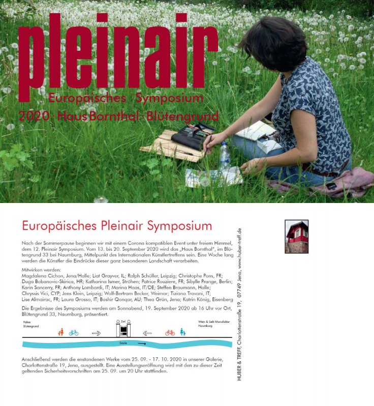 Europäisches Pleinair Symposium 2020 | Ausstellung in Naumburg & Jena